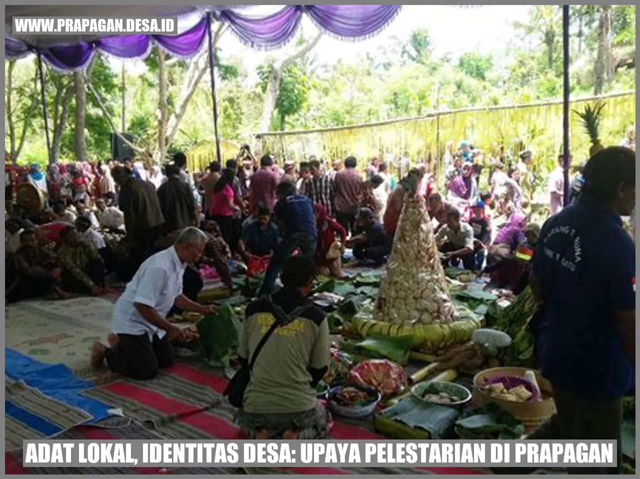 Upaya Pelestarian Adat Lokal