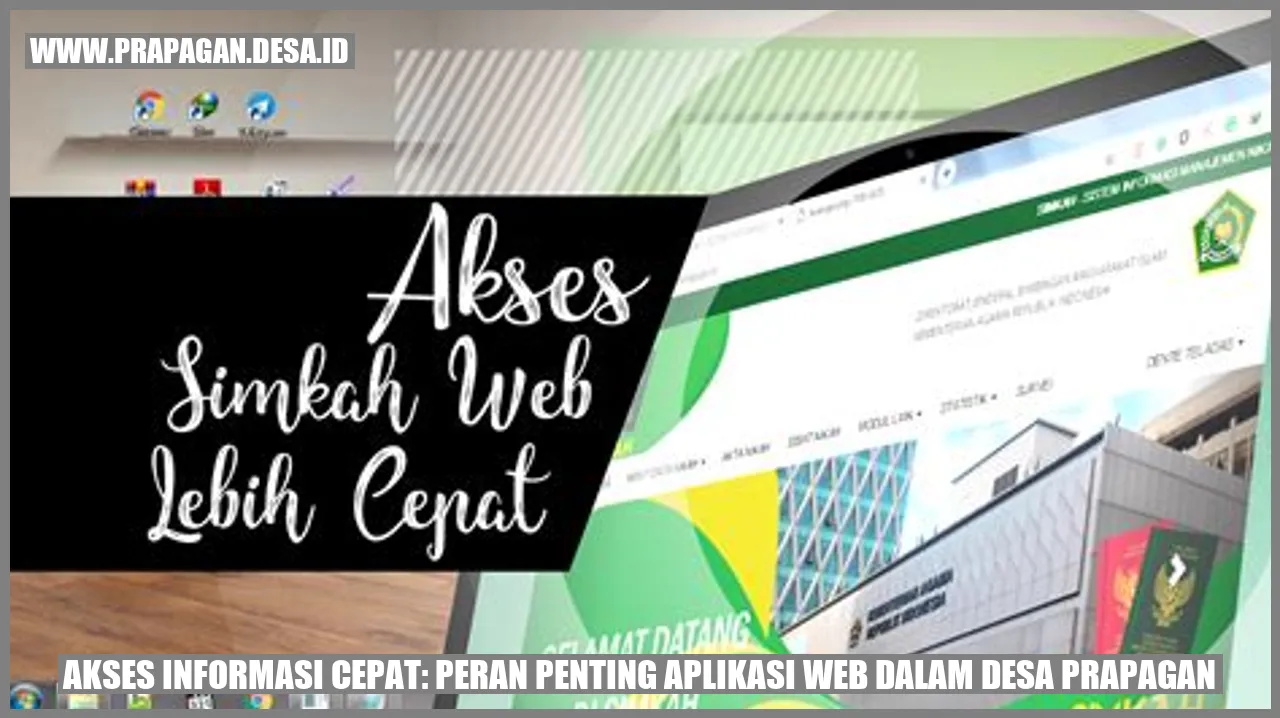 Akses Informasi Cepat: Peran Penting Aplikasi Web dalam Desa prapagan