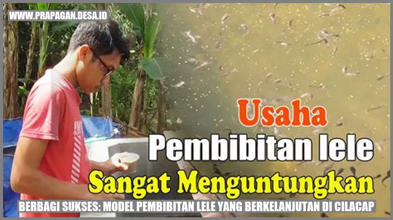 Model Pembibitan Lele yang Berkelanjutan di Cilacap
