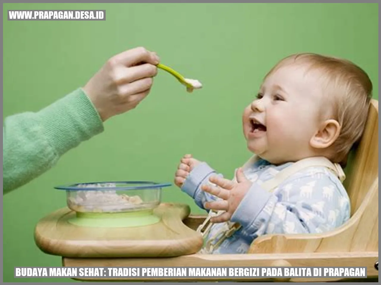 Budaya Makan Sehat: Tradisi Pemberian Makanan Bergizi pada Balita di prapagan