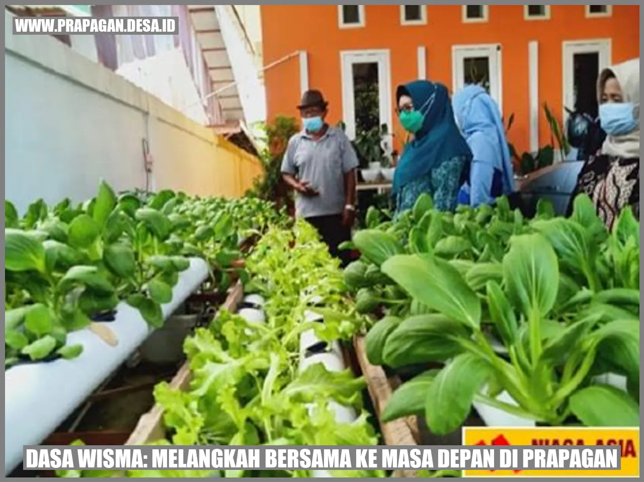 dasa wisma: Melangkah Bersama ke Masa Depan di prapagan