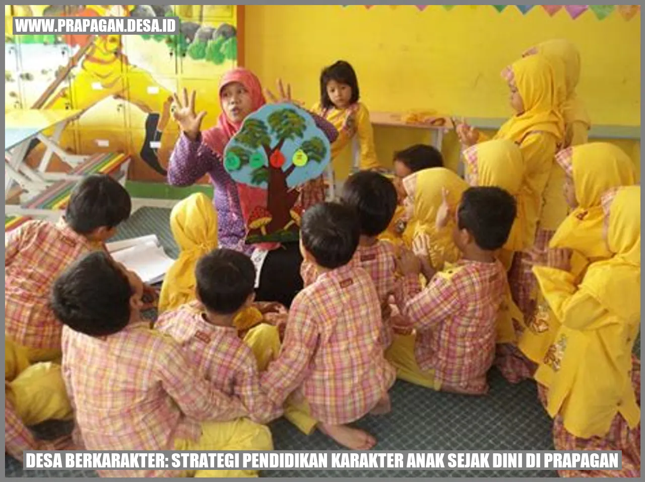Desa Berkarakter: Strategi Pendidikan Karakter Anak Sejak Dini di prapagan