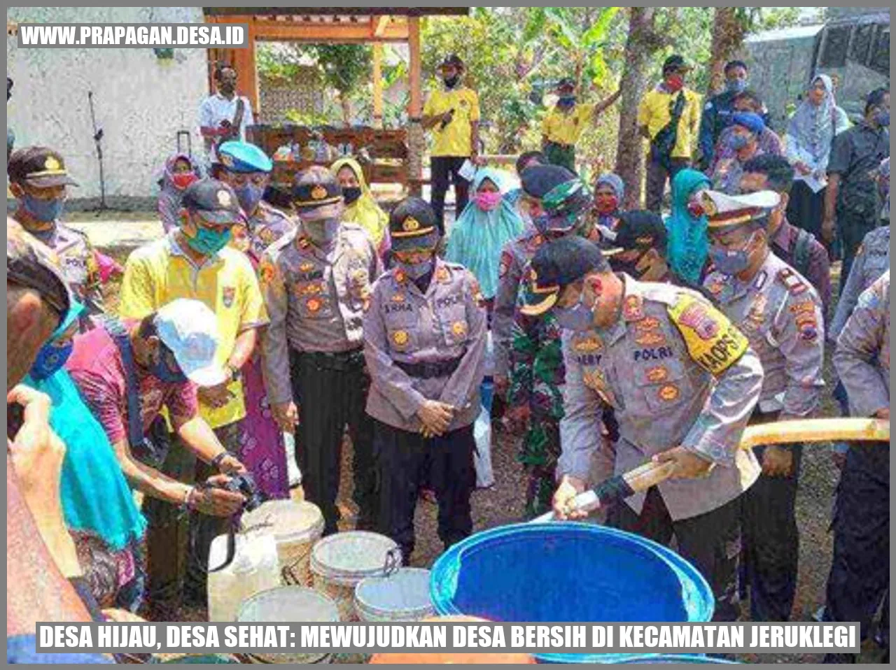 Desa Hijau, Desa Sehat: Mewujudkan Desa Bersih di Kecamatan Jeruklegi