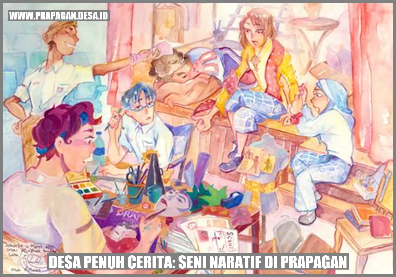 Desa Penuh Cerita: Seni Naratif di Prapagan