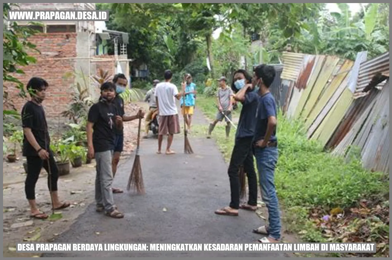 Desa Prapagan Berdaya Lingkungan: Meningkatkan Kesadaran Pemanfaatan Limbah di Masyarakat