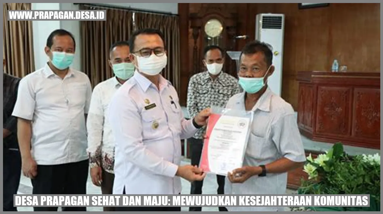 Desa prapagan Sehat dan Maju: Mewujudkan Kesejahteraan Komunitas