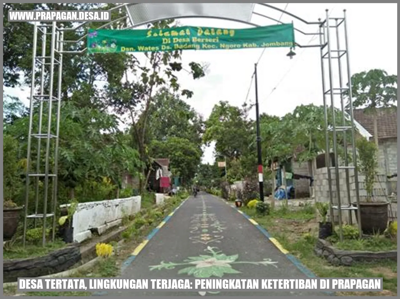 Gambar Desa Tertata, Lingkungan Terjaga