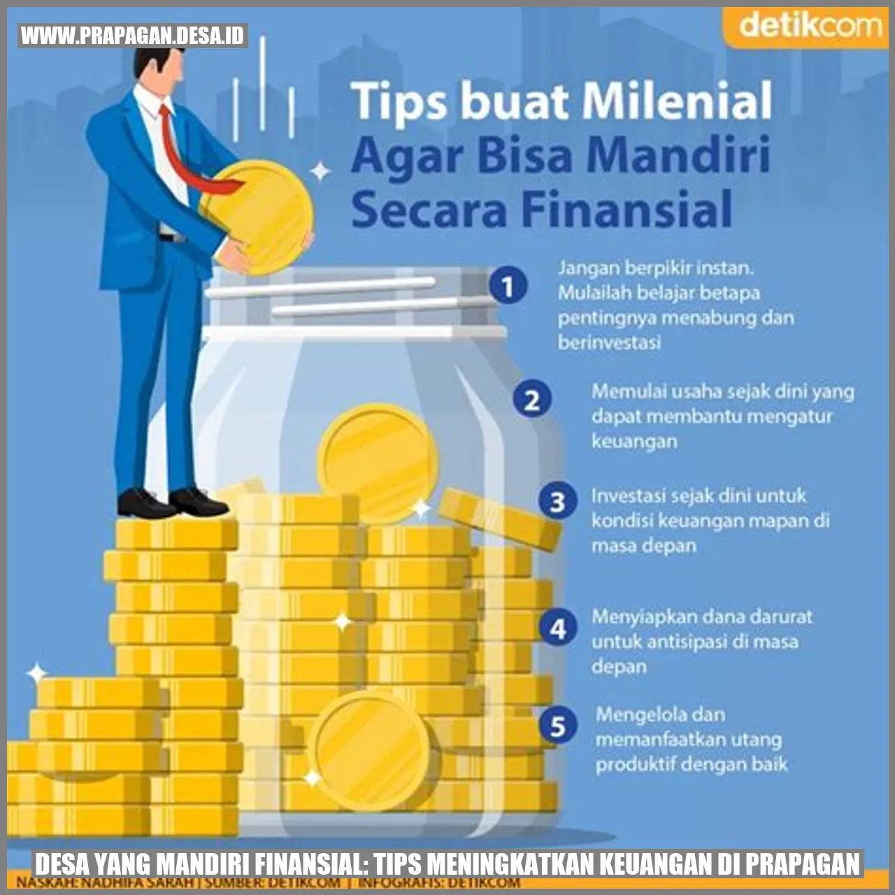 Gambar Desa yang Mandiri Finansial: Tips Meningkatkan Keuangan di Prapagan