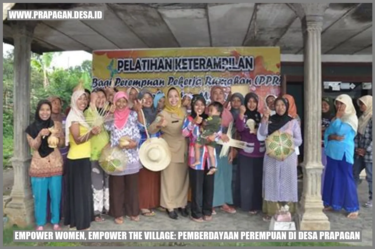 Empower Women, Empower the Village: Pemberdayaan Perempuan di Desa Prapagan