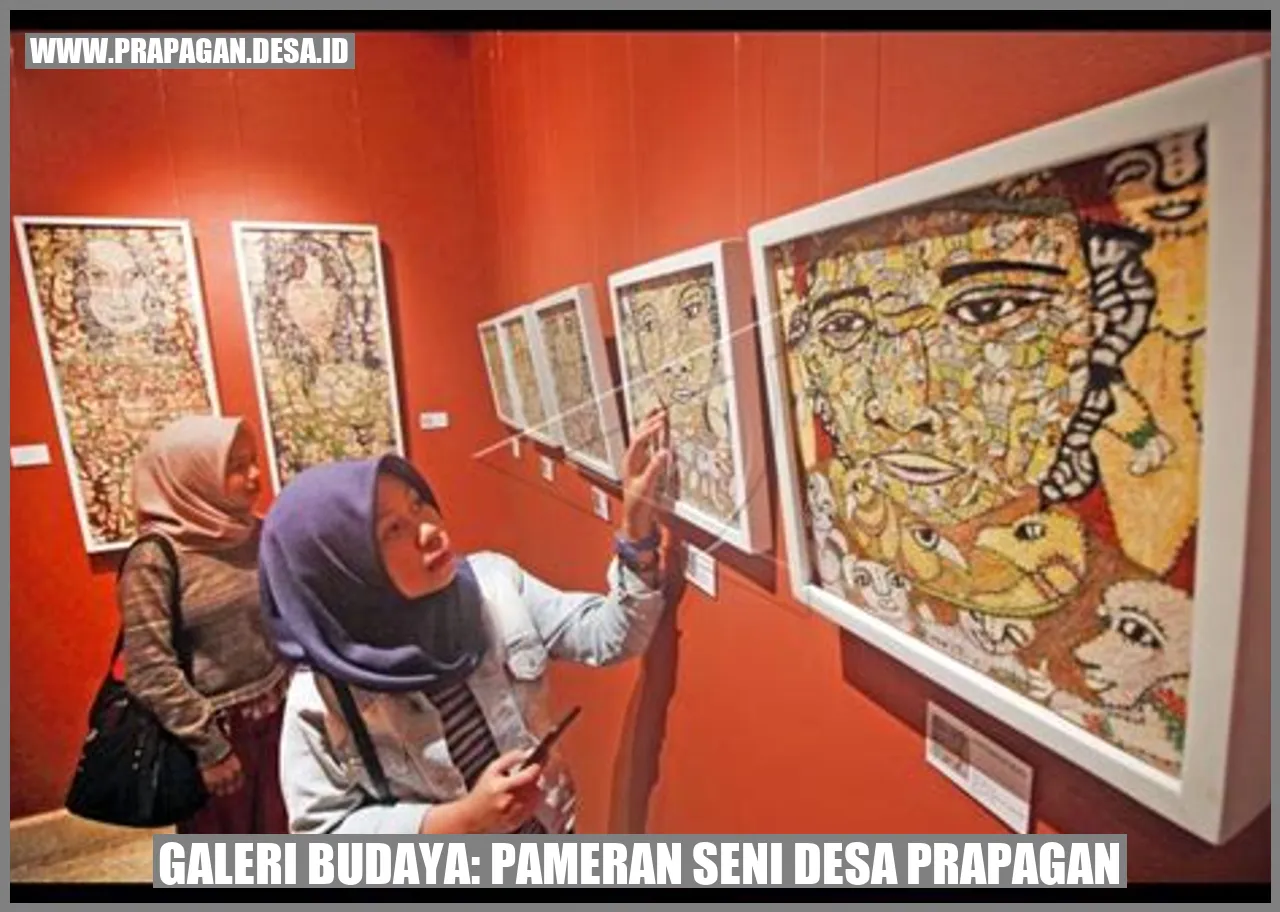 Galeri Budaya: Pameran Seni Desa Prapagan