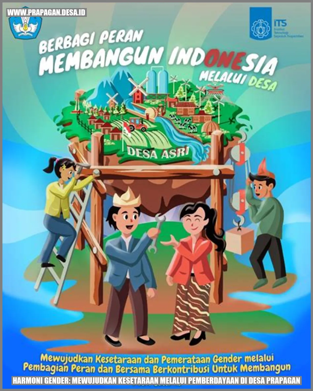 Harmoni Gender: Mewujudkan Kesetaraan Melalui Pemberdayaan di Desa Prapagan