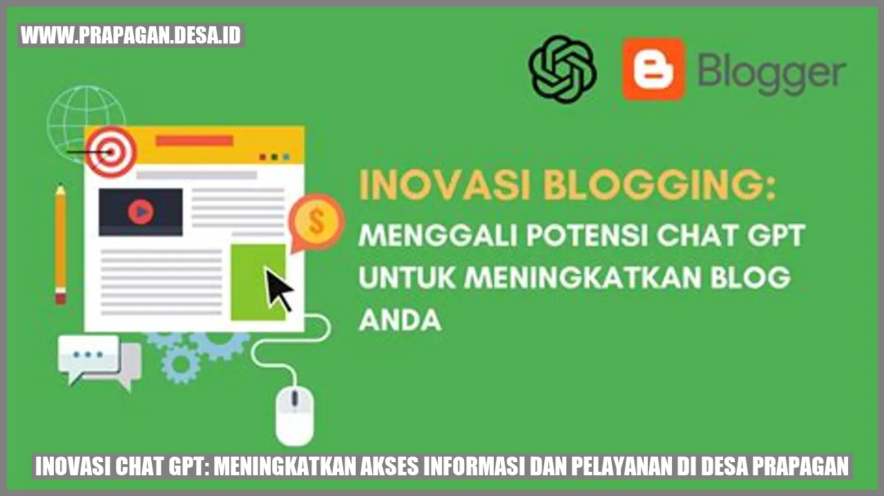 Inovasi Chat GPT: Meningkatkan Akses Informasi dan Pelayanan di Desa Prapagan
