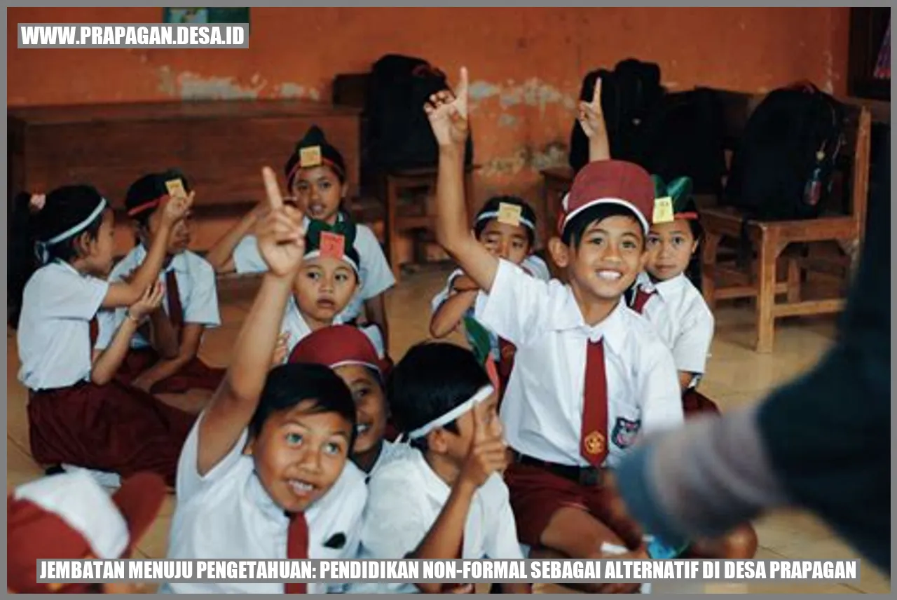 Jembatan Menuju Pengetahuan: Pendidikan Non-Formal Sebagai Alternatif di Desa Prapagan