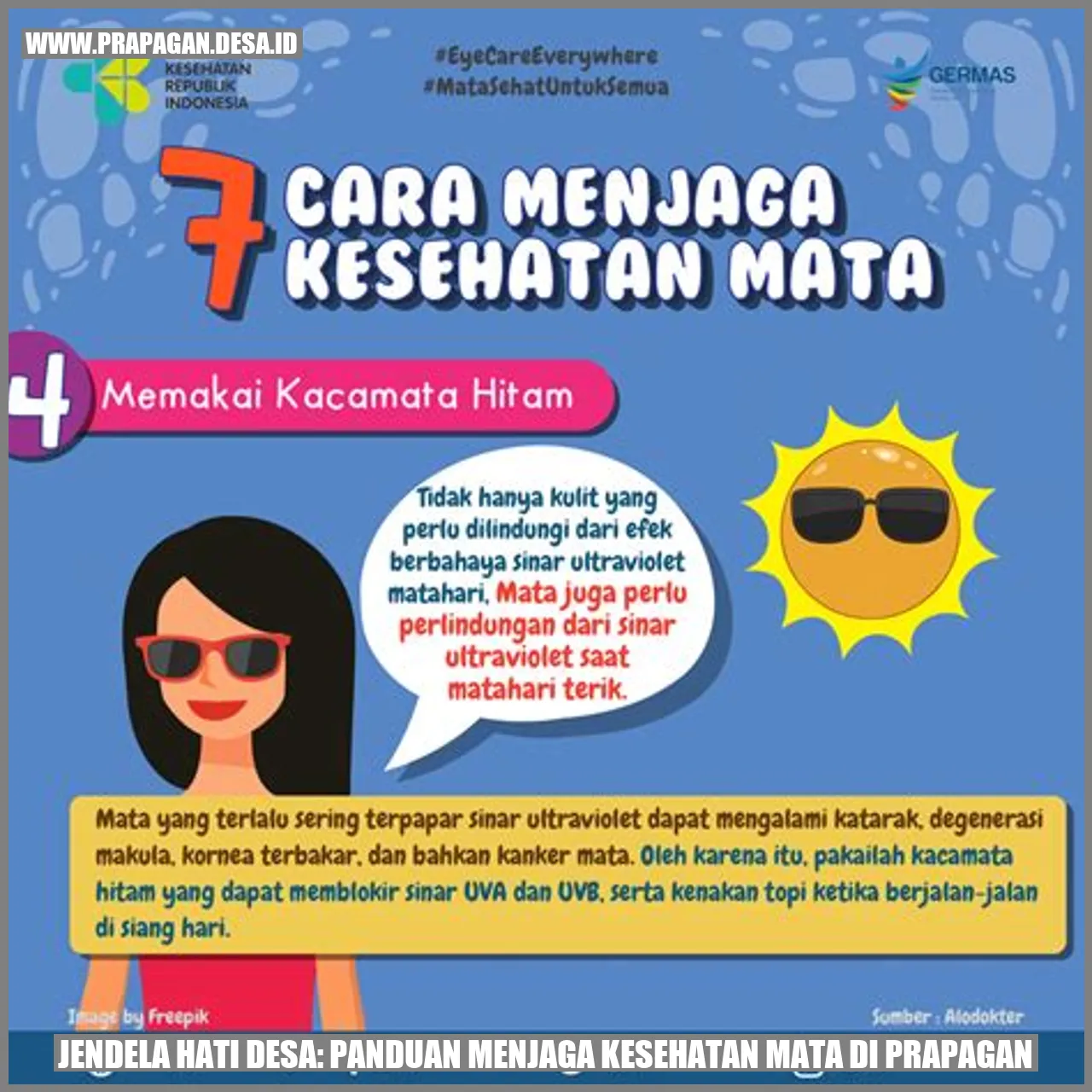 Jendela Hati Desa: Panduan Menjaga Kesehatan Mata di prapagan