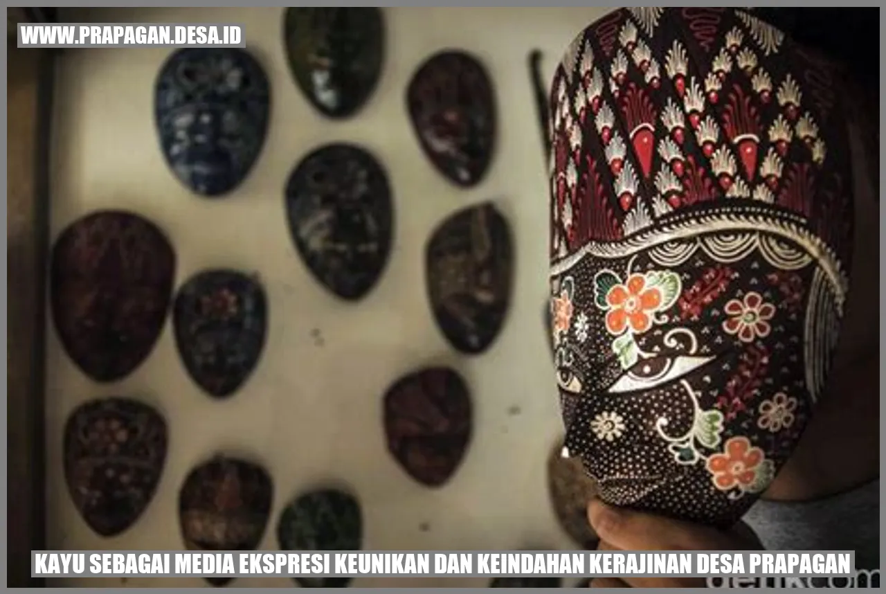 Kayu sebagai Media Ekspresi: Keunikan dan Keindahan Kerajinan Desa prapagan