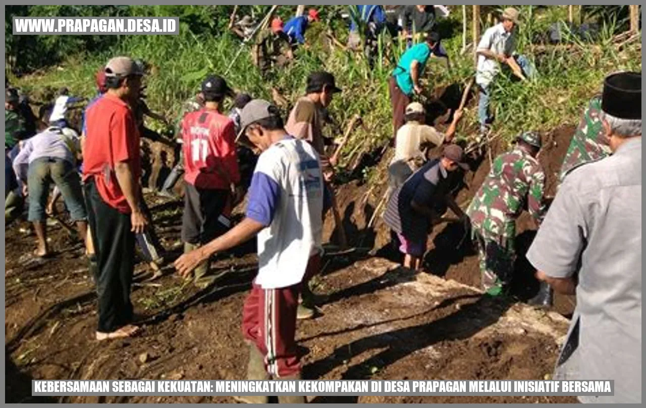 Kebersamaan Sebagai Kekuatan: Meningkatkan Kekompakan di Desa Prapagan melalui Inisiatif Bersama