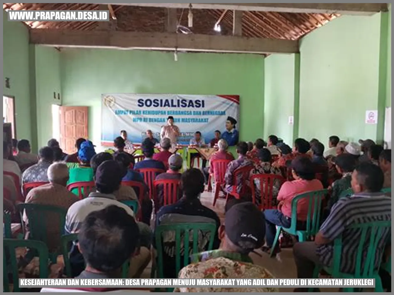 Kesejahteraan dan Kebersamaan: Desa prapagan Menuju Masyarakat yang Adil dan Peduli di Kecamatan Jeruklegi