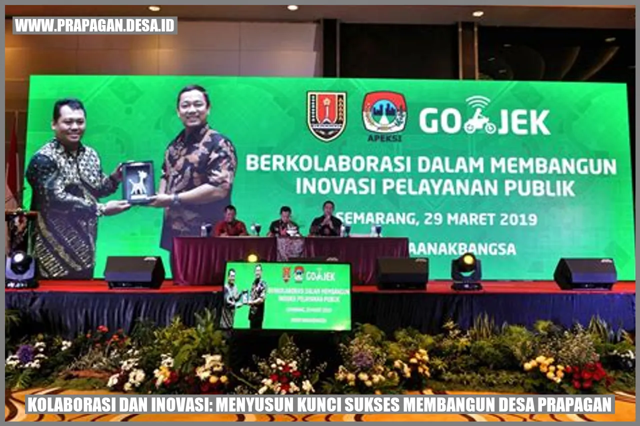 Kolaborasi dan Inovasi: Menyusun Kunci Sukses Membangun Desa Prapagan