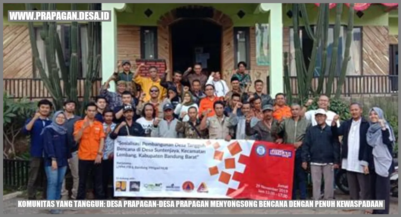 Desa Prapagan Menyongsong Bencana