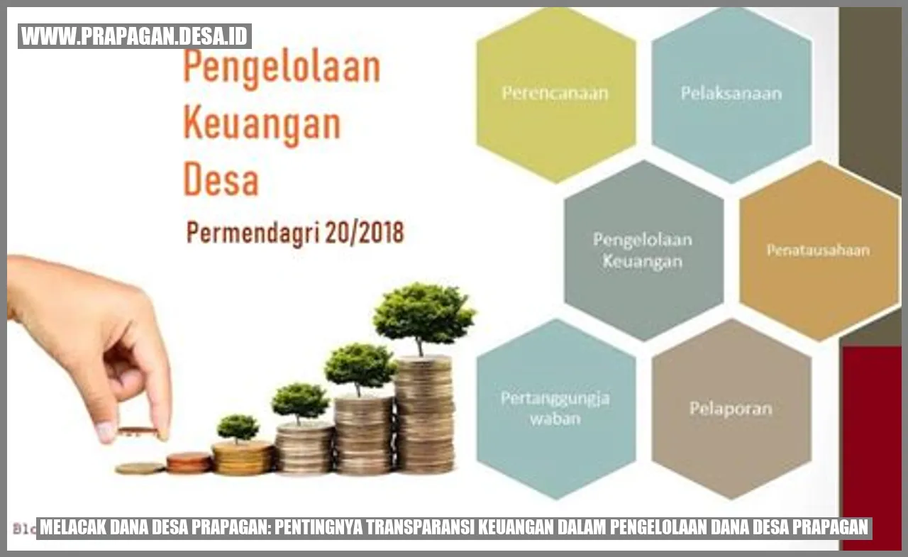 Melacak Dana Desa Prapagan: Pentingnya Transparansi Keuangan dalam Pengelolaan Dana Desa Prapagan