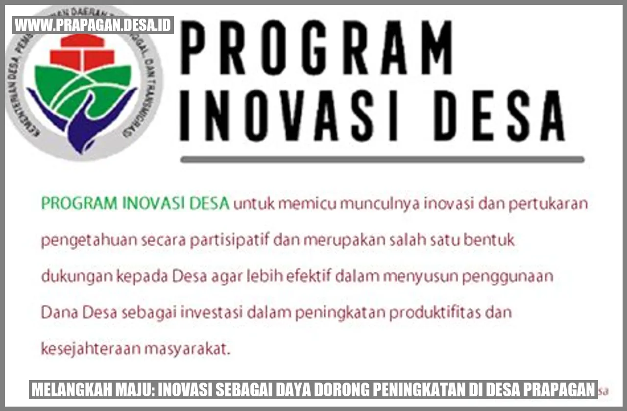 Inovasi Desa Prapagan