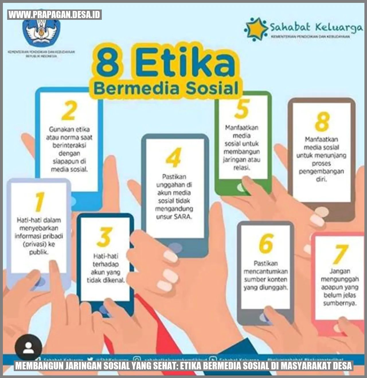 Gambar Membangun Jaringan Sosial yang Sehat: Etika Bermedia Sosial di Masyarakat Desa