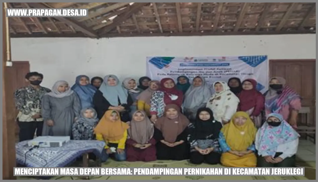 Pendampingan Pernikahan di Kecamatan Jeruklegi