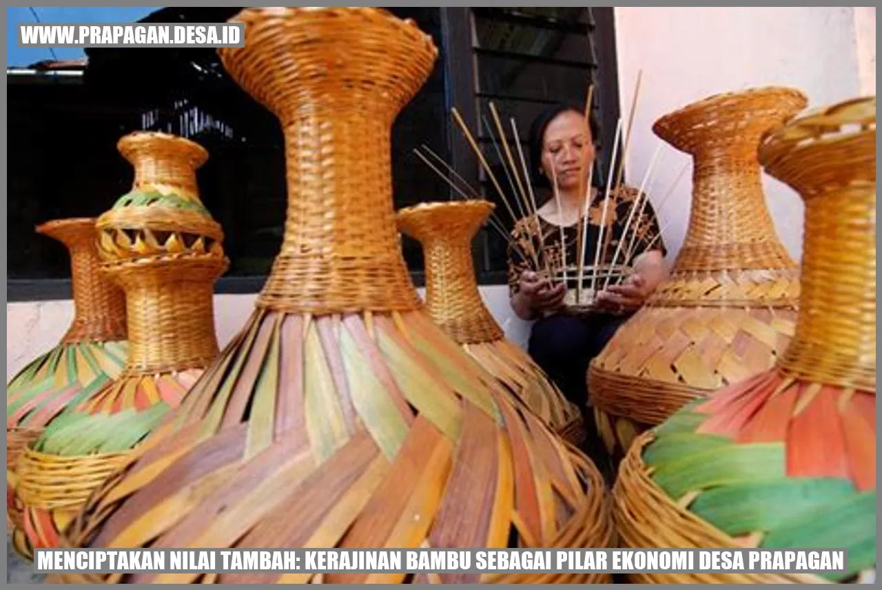 Kerajinan Bambu