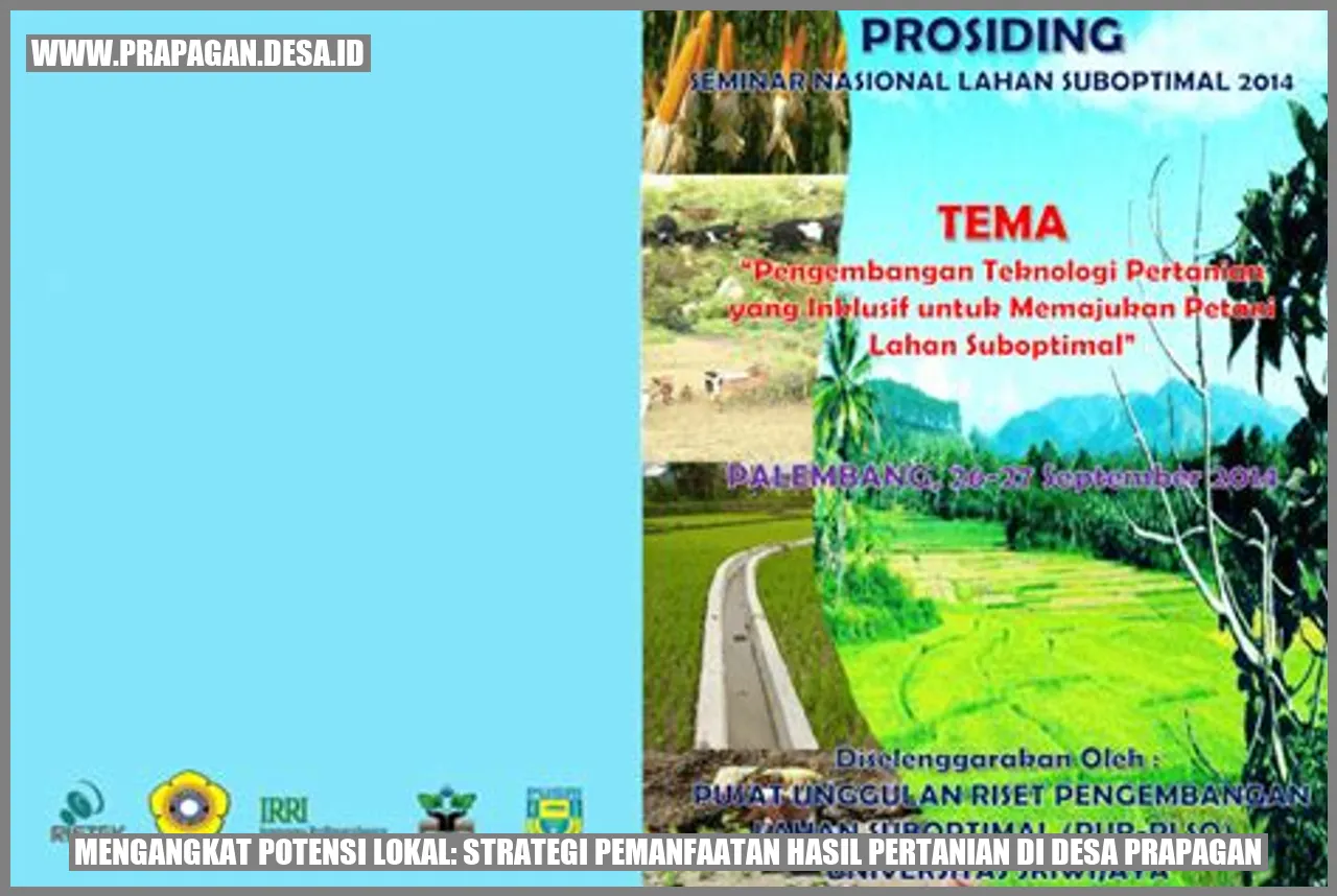 Mengangkat Potensi Lokal: Strategi Pemanfaatan Hasil Pertanian di Desa prapagan