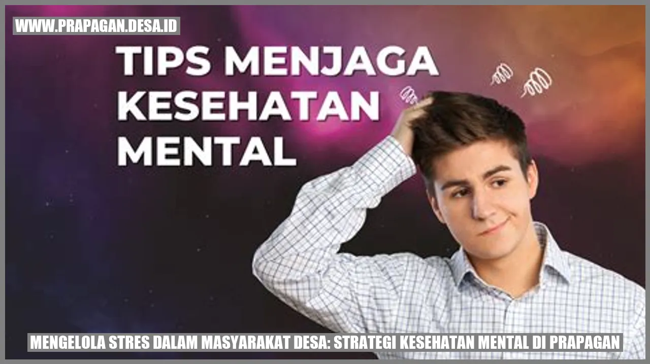 Gambar Mengelola Stres dalam Masyarakat Desa