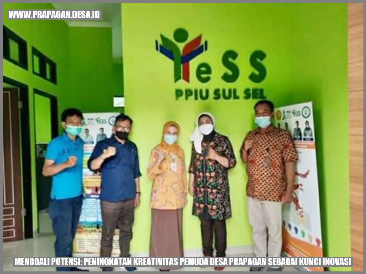Potret Pemuda Desa Prapagan yang Kreatif