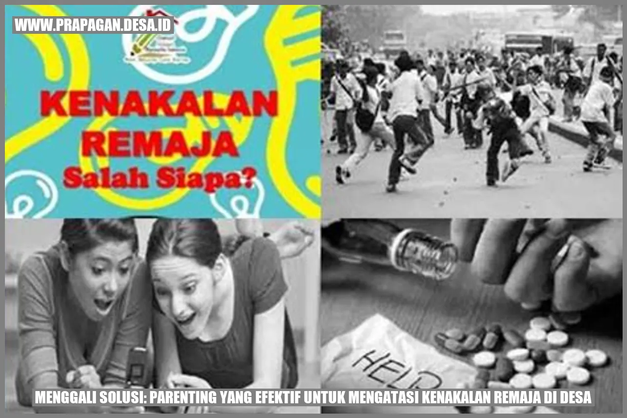Parenting yang Efektif untuk Mengatasi Kenakalan Remaja di Desa