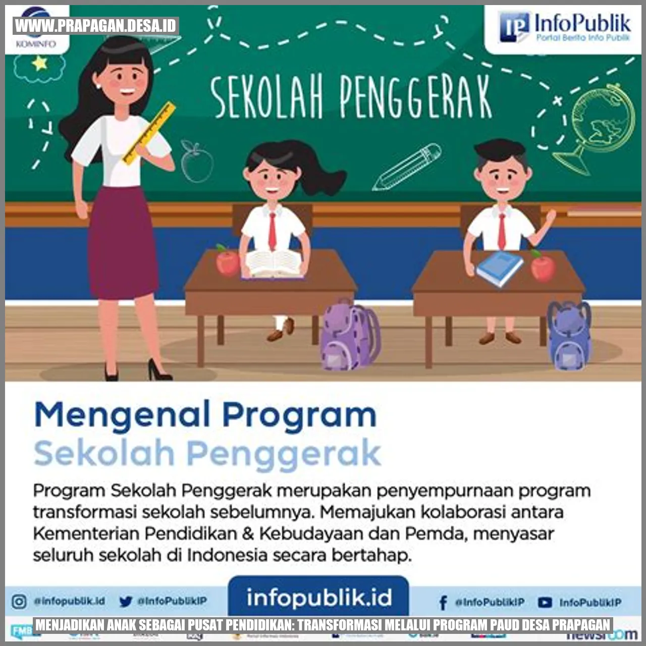 Menjadikan Anak sebagai Pusat Pendidikan: Transformasi melalui Program PAUD Desa Prapagan