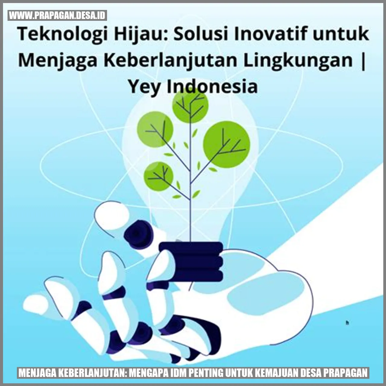 Gambar Keberlanjutan Desa Prapagan