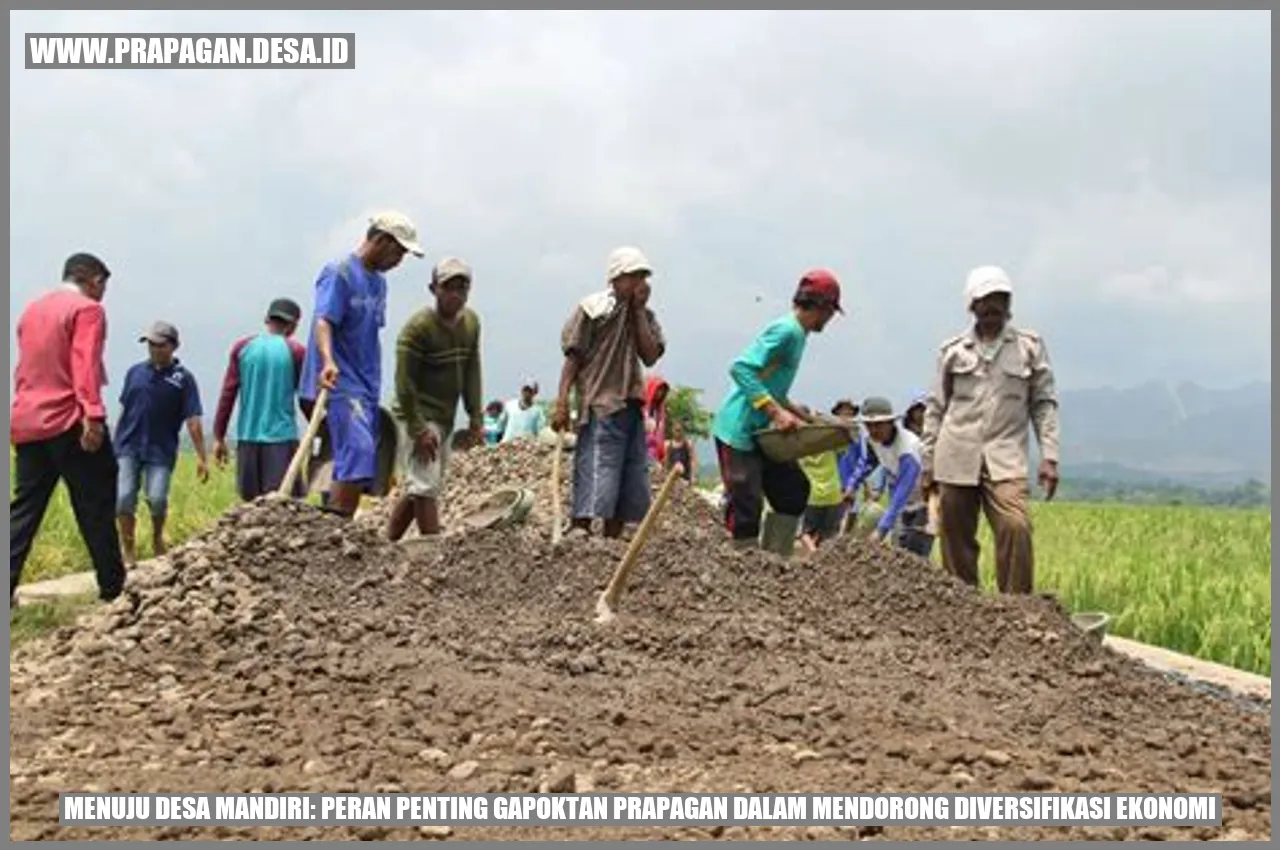 Menuju Desa Mandiri: Peran Penting Gapoktan prapagan dalam Mendorong Diversifikasi Ekonomi
