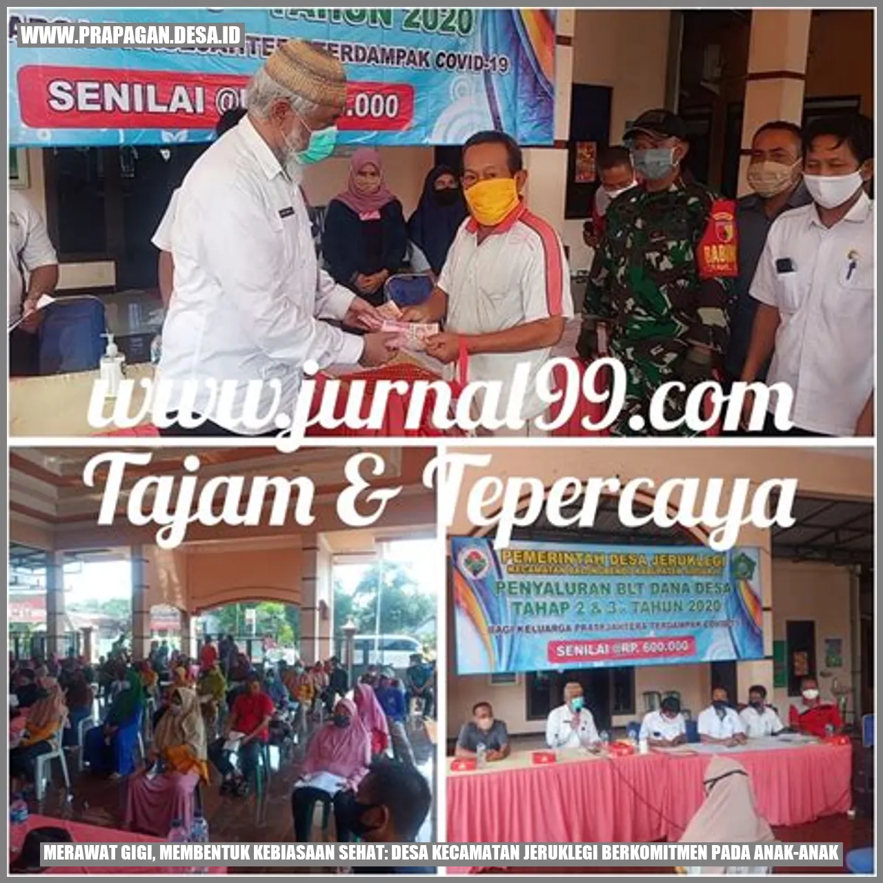Merawat Gigi, Membentuk Kebiasaan Sehat: Desa Kecamatan Jeruklegi Berkomitmen pada Anak-anak