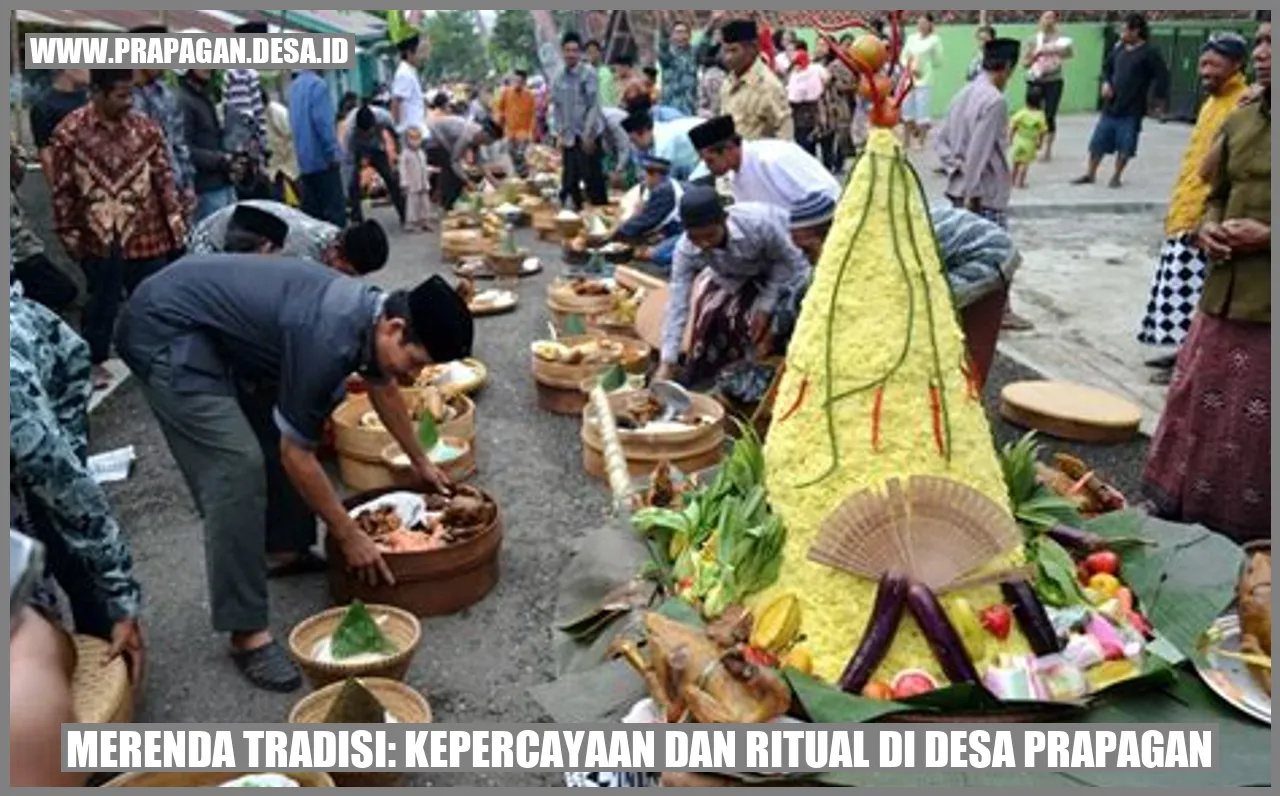 Tradisi di desa Prapagan