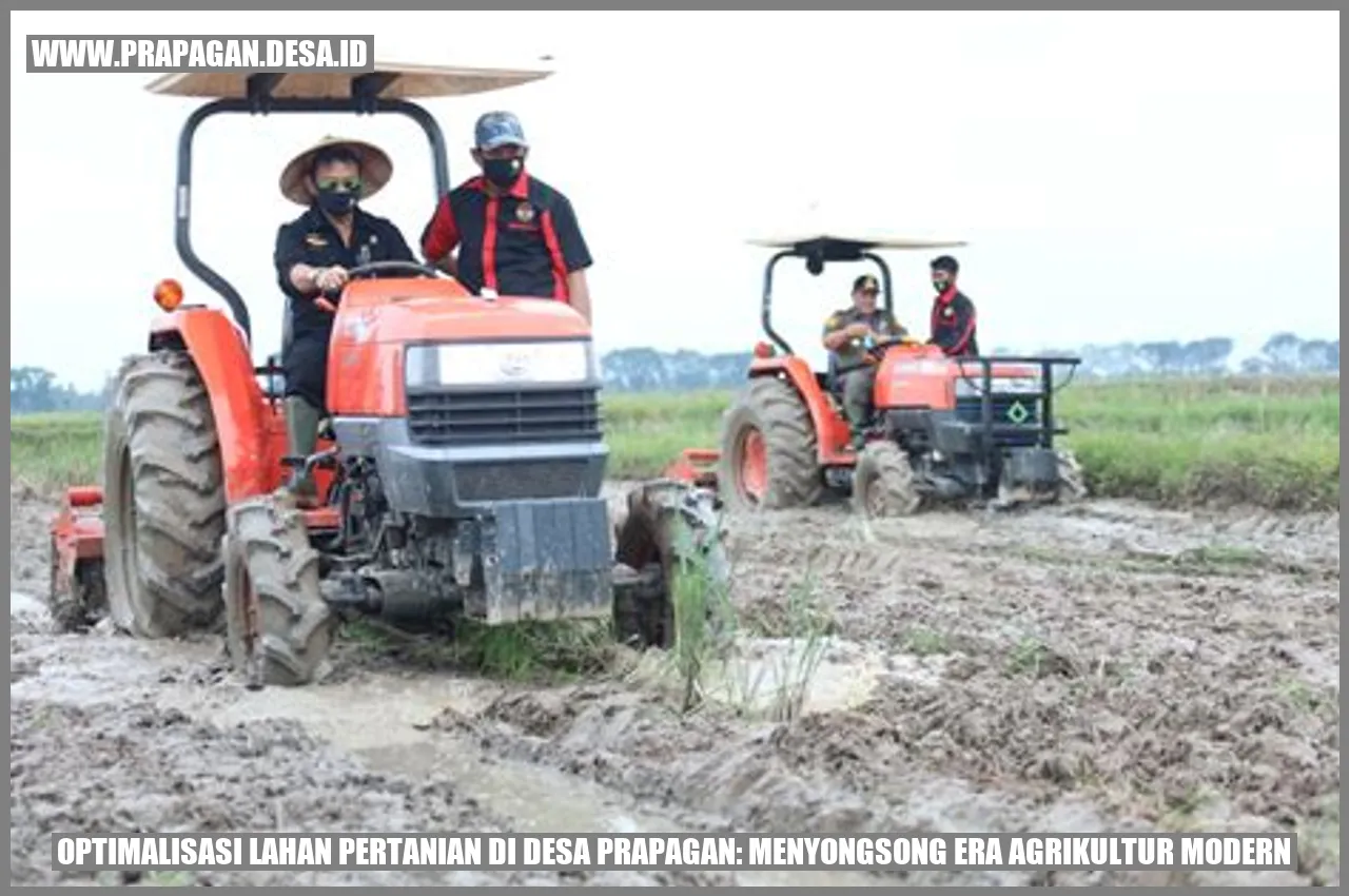 Optimalisasi Lahan Pertanian di Desa Prapagan