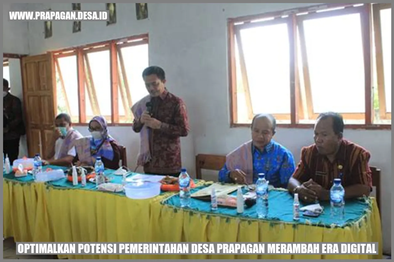 Optimalkan Potensi: Pemerintahan Desa prapagan Merambah Era Digital