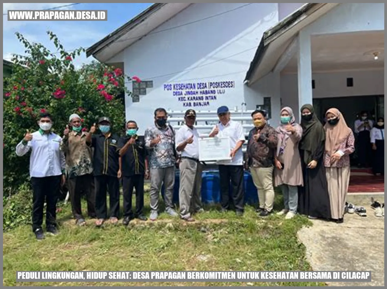 Peduli Lingkungan, Hidup Sehat: Desa Prapagan
