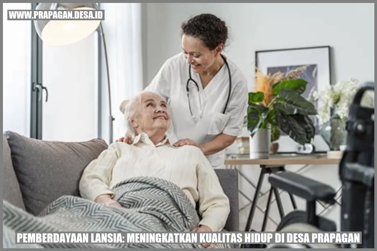 Pemberdayaan Lansia: Meningkatkan Kualitas Hidup di Desa Prapagan