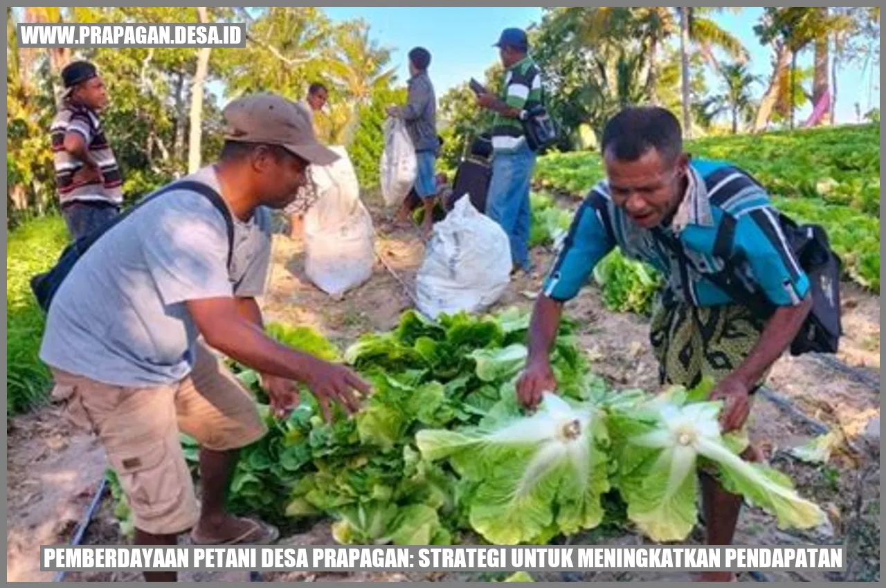 Petani Desa Prapagan
