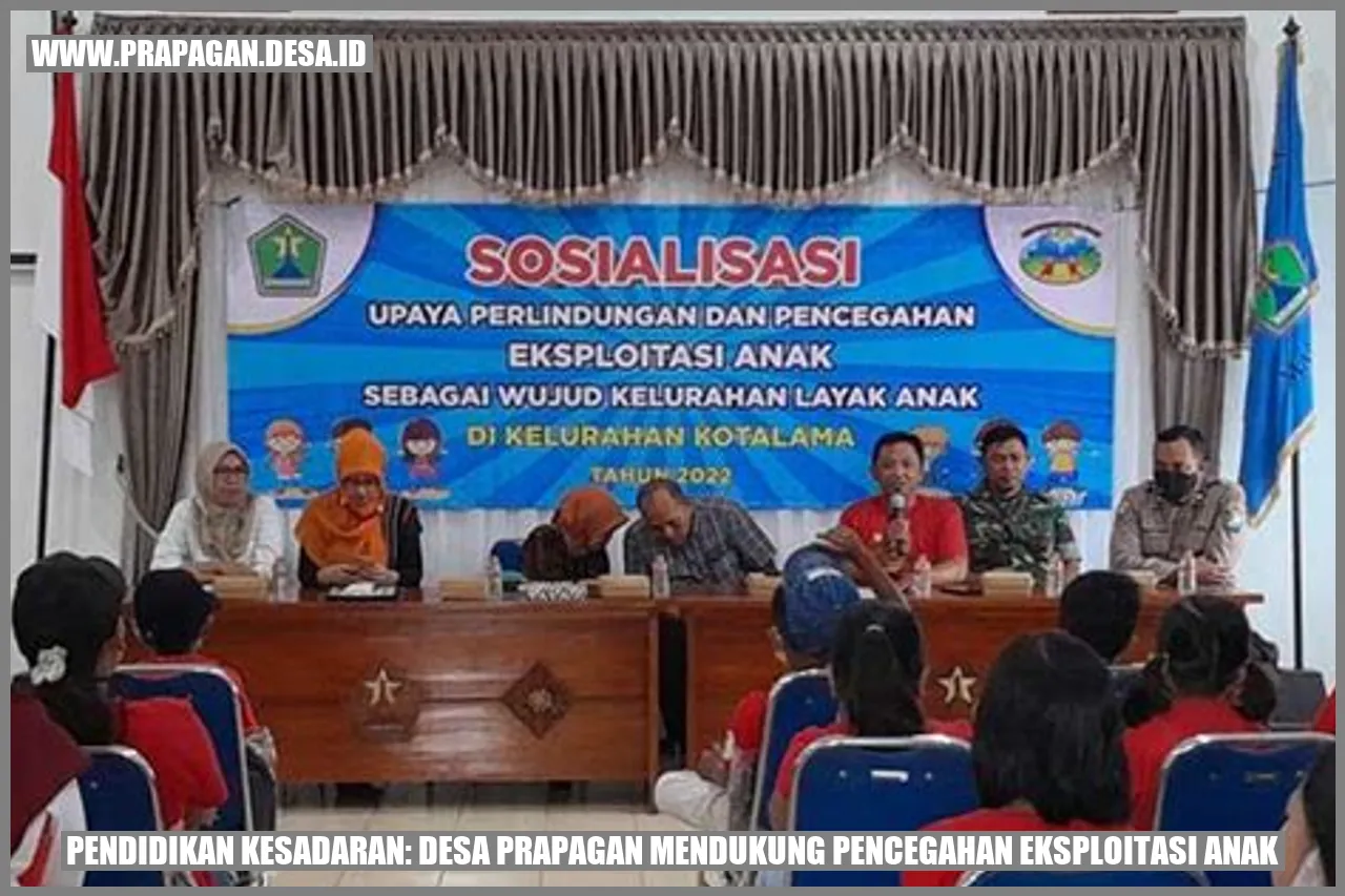 Pendidikan Kesadaran: Desa Prapagan Mendukung Pencegahan Eksploitasi Anak