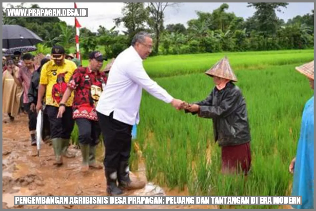Pengembangan Agribisnis Desa Prapagan: Peluang dan Tantangan di Era Modern