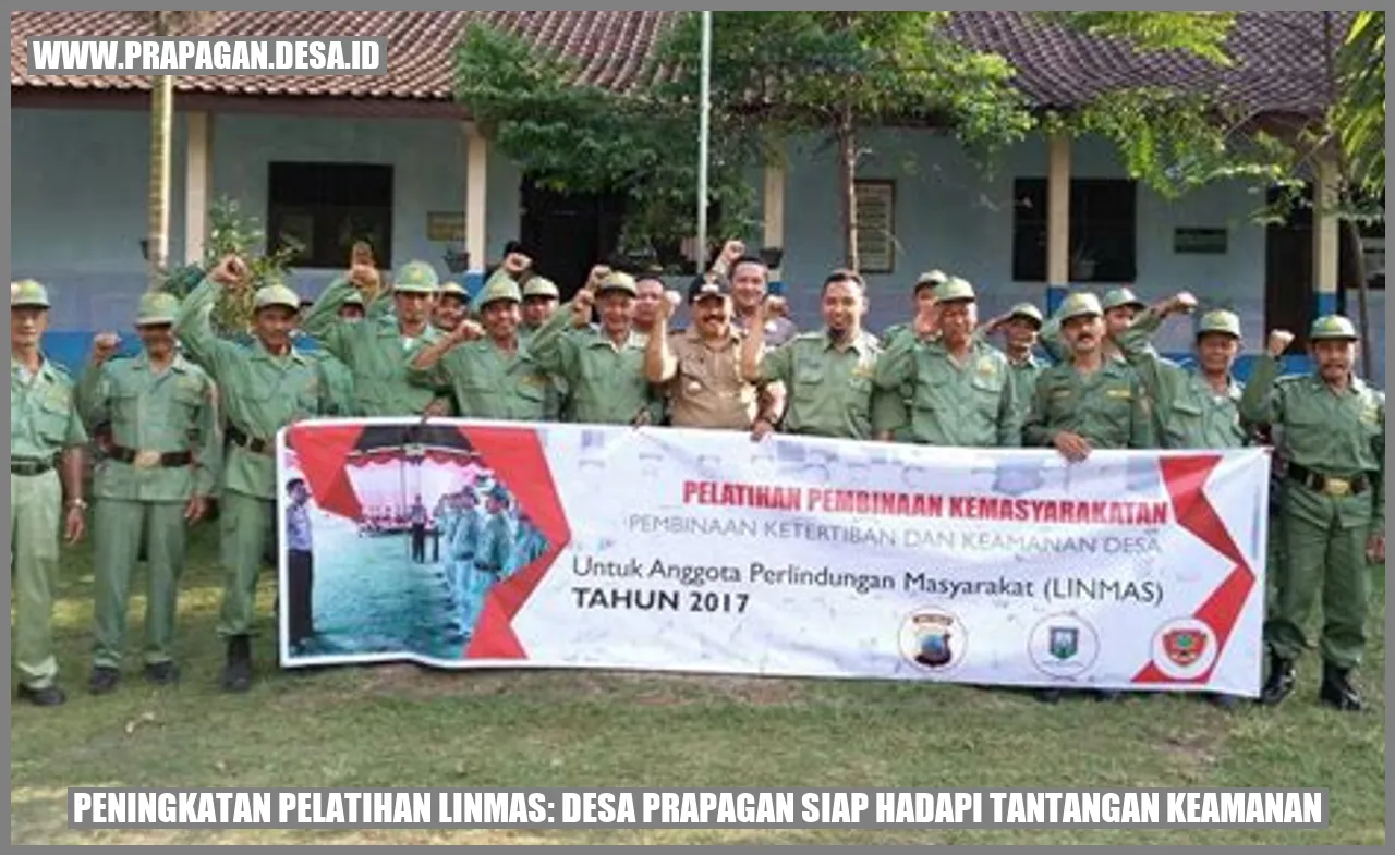 Peningkatan Pelatihan Linmas: Desa prapagan Siap Hadapi Tantangan Keamanan