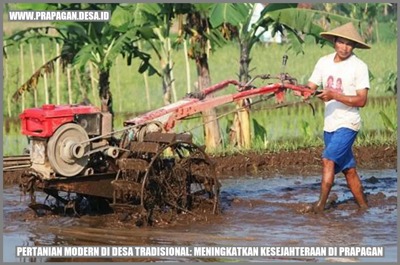Pertanian Modern di Desa Tradisional: Meningkatkan Kesejahteraan di prapagan