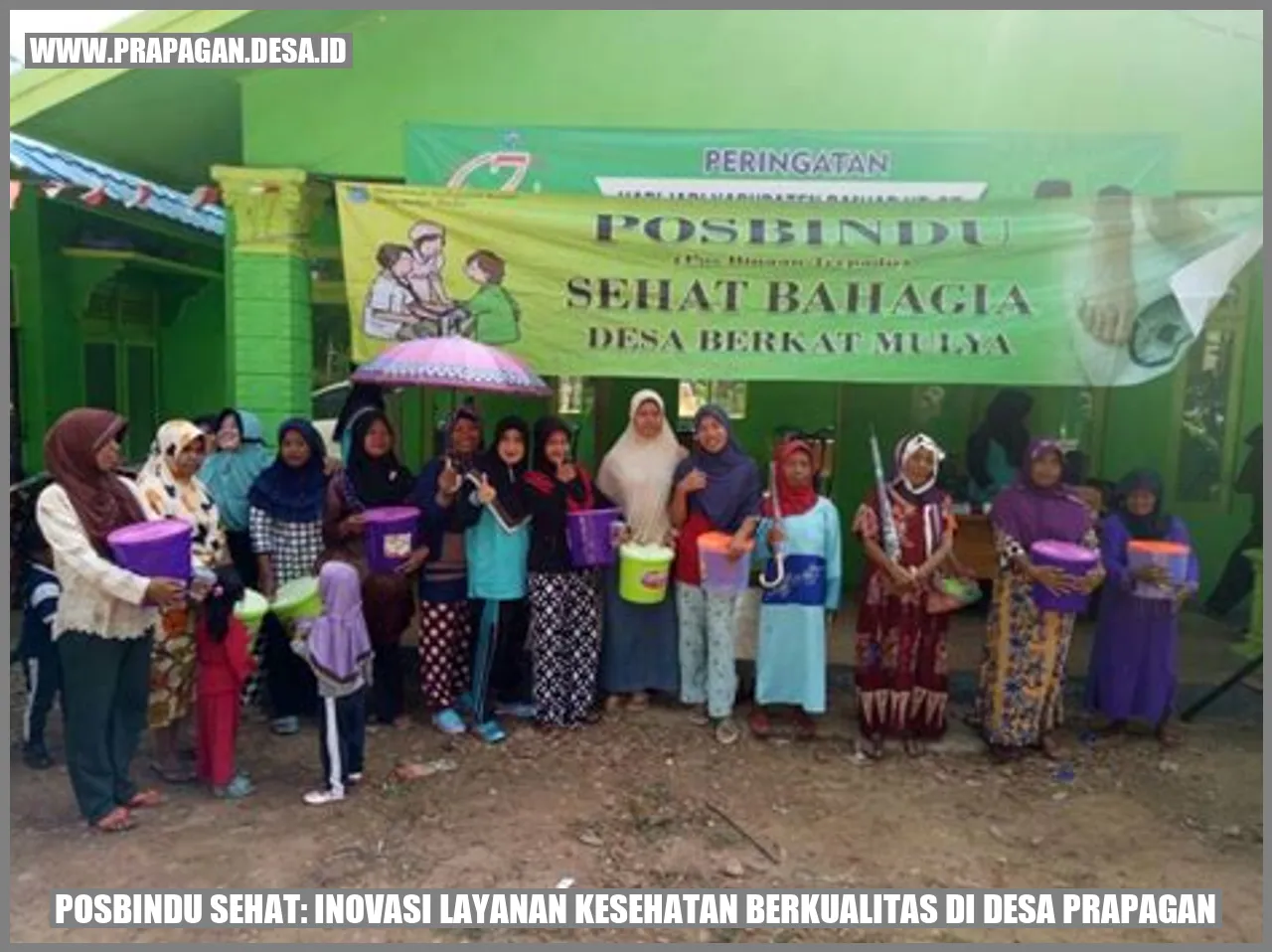 Posbindu Sehat: Inovasi Layanan Kesehatan Berkualitas di Desa Prapagan