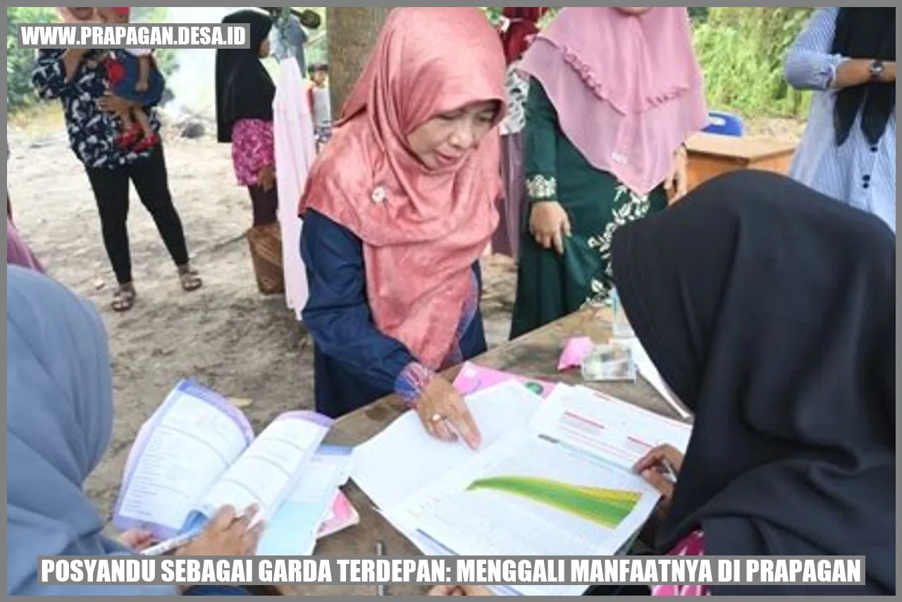 Posyandu Sebagai Garda Terdepan: Menggali Manfaatnya di Prapagan