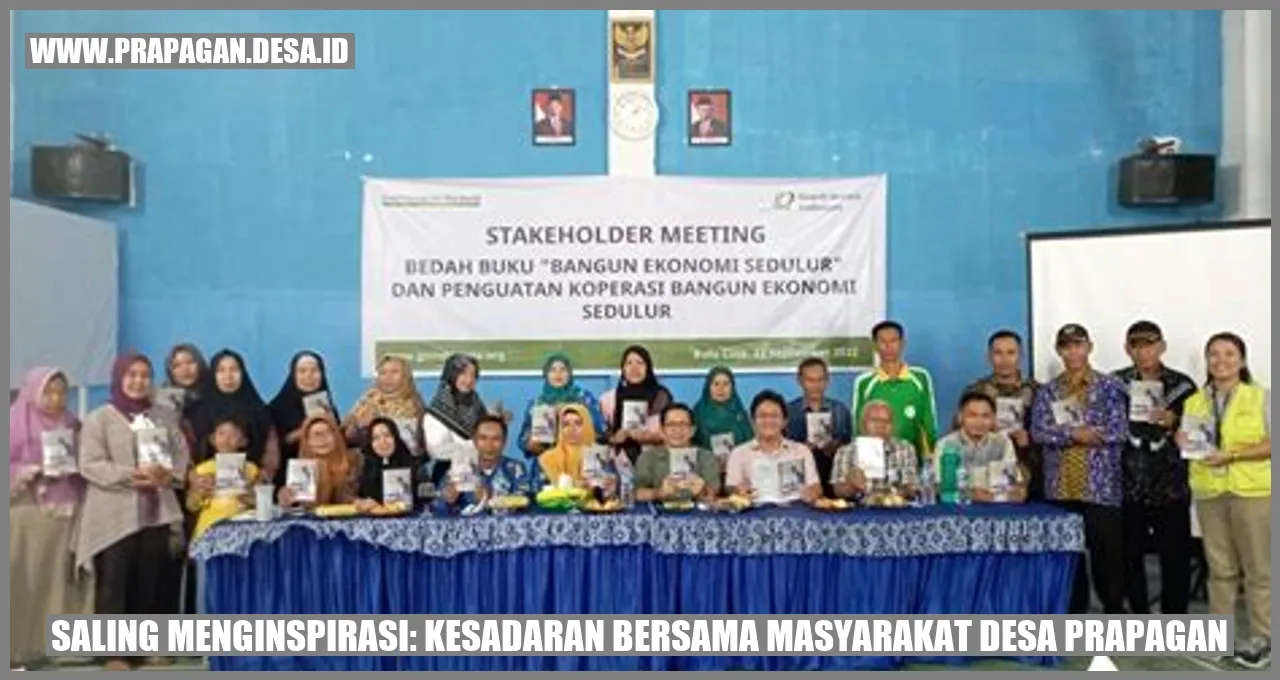 Saling Menginspirasi: Kesadaran Bersama Masyarakat Desa Prapagan