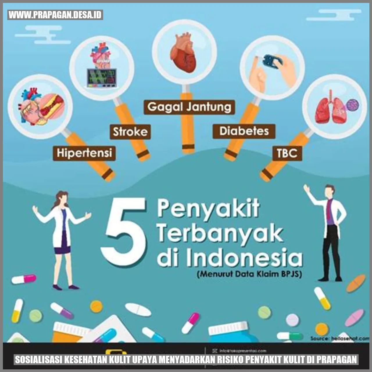 Sosialisasi Kesehatan Kulit: Upaya Menyadarkan Risiko Penyakit Kulit di Prapagan